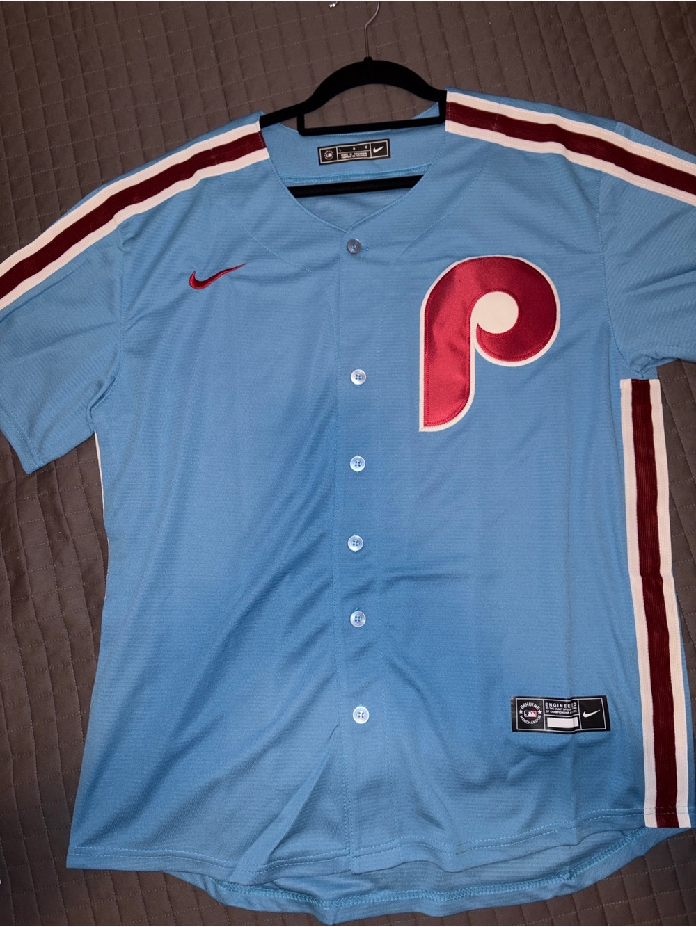 New without Tags Nike Men’s Large Philadelphia Phillies Jersey MLB